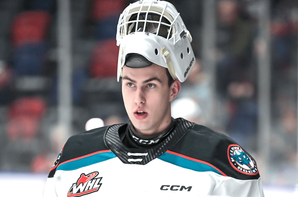 Jari Kykkanen of the Kelowna Rockets; Photo Credit: Kelowna Rockets Social Media